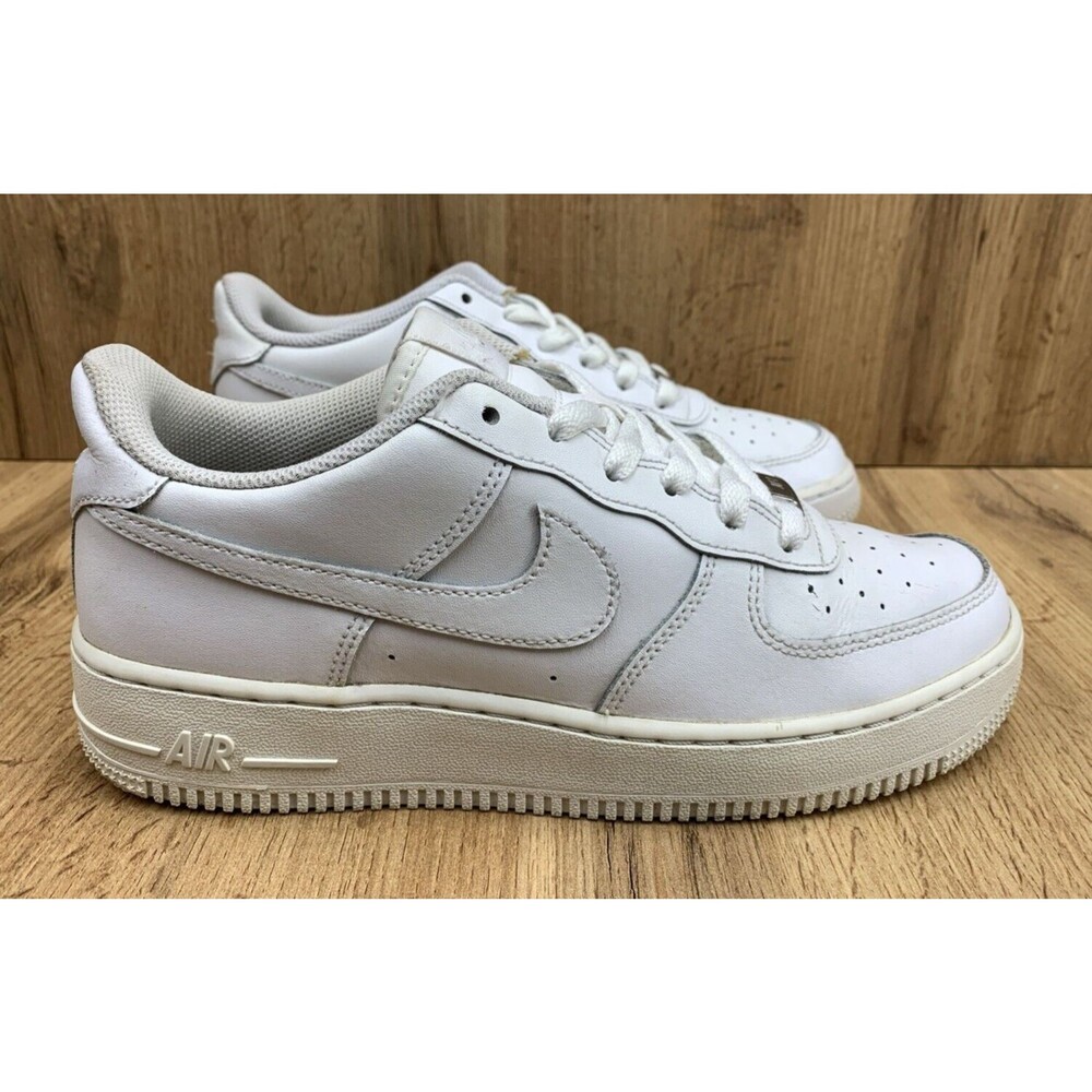 Nike Air Force 1 Low Athletic Sneakers Shoes Boys Size 7Y White DH2920-111 - Picture 2 of 16